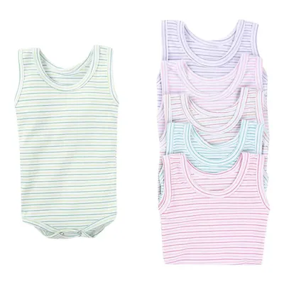 Kit Body Regata Top Chot Malha Canelada Listra Com 06 Unidades