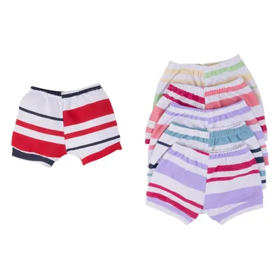 Kit Short Top Chot Em Malha Canelada Com 06 Unidades Listrado Kit Short Top Chot Em Malha Canelada Com 06 Unidades Listrado
