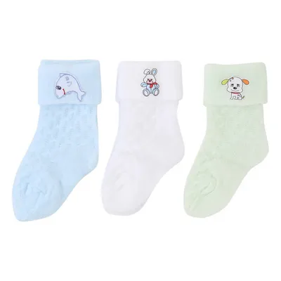 Kit Meia Soquete Sortido Menino 03 Peças 7586