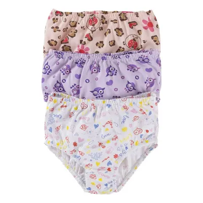 Kit Calcinha Juvenil Kellynha Estampa Sortida - 3 Peças Kit Calcinha Juvenil Kellynha Estampa Sortida - 3 Peças