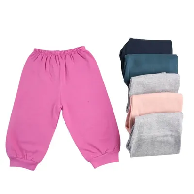 Kit Calça Moletom Top Chot Cores Sortidas Com 06 Peças