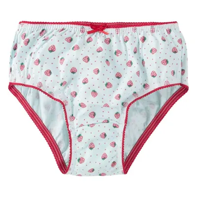 Kit Calcinha Infantil Tampinha Estampa Morango - 3 Peças Kit Calcinha Infantil Tampinha Estampa Morango - 3 Peças