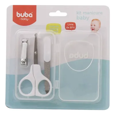 Kit Manicure Baby Com Estojo Protetor 14428