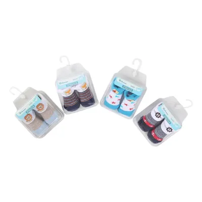 Meia Bebê Rikam Caixinha Com Cores Estampas Sortidas Menino