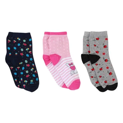 Kit Meia Winston Com 03 Pares Em Estampa Sortida Juvenil Kit Meia Winston Com 03 Pares Em Estampa Sortida Juvenil