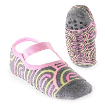 Meia Sapatilha Antiderrapante Adulto Com Aroma Sortida