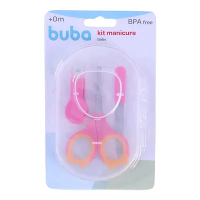 Kit Manicure Tesoura + Lixa + Cortador De Unhas Bebê 20895