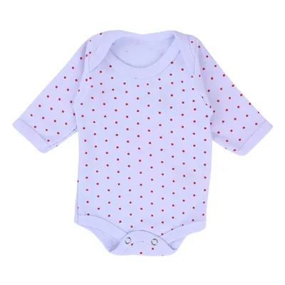 Kit Body Prematuro Manga Longa Top Chot 6 Peças Canelado Poá Cor Sortida