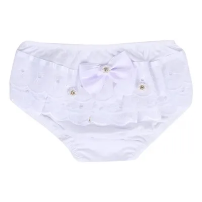 Calcinha Everly Algodão Com Laise E Laço