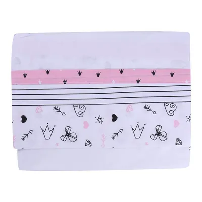 Saia Para Berço Estampada Minasrey Reininho Encantado Menina