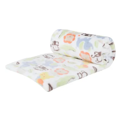 Cobertor Infantil Prime Flanelado Hazime Estampa Bichinhos Cobertor Infantil Prime Flanelado Hazime Estampa Bichinhos