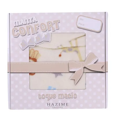 Manta Hazime Confort Baby Em Microfibra Com Estampa Sortida Manta Hazime Confort Baby Em Microfibra Com Estampa Sortida