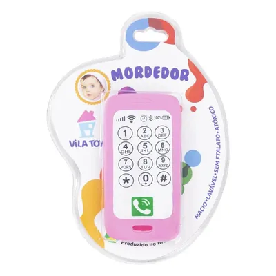 Mordedor Celular Smartphone Menina 16713 Mordedor Celular Smartphone Menina 16713