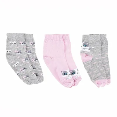 Kit Meia Infantil Fun Socks Estampa Sortida 03 Pares 16750 Kit Meia Infantil Fun Socks Estampa Sortida 03 Pares 16750