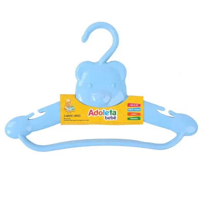 Cabide Ursinho Com 02 Peças 7590 Cabide Ursinho Com 02 Peças 7590