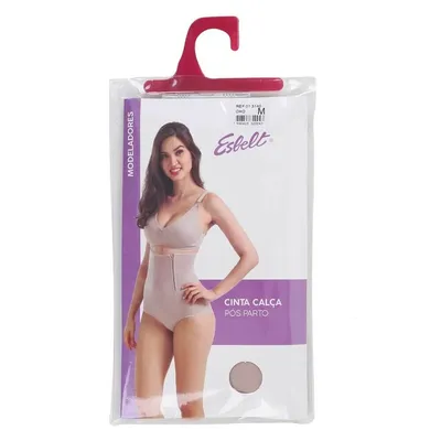 Calcinha Esbelt Pós Parto Com Ziper Cetinete Calcinha Esbelt Pós Parto Com Ziper Cetinete