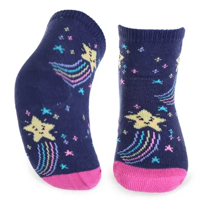 Kit Meia Bebê Selene Com 03 Pares Em Estampa Sortida Menino