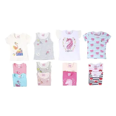 Blusa Infantil Abrange Modelo e Estampa Sortida Menina