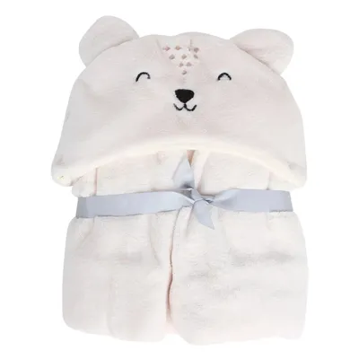 Manta de Microfibra Mami Bichuus com Capuz Ursinho