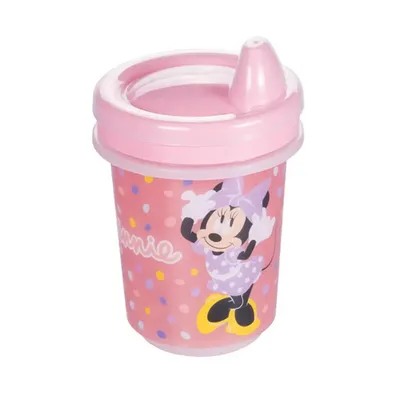 Copo Plasútil Modelo Trio Minnie 330ml Rosa