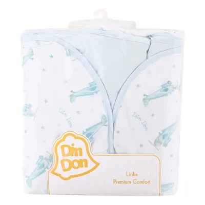 Cobertor Baby Sac Din Don Em Malha Estampa Jatinho Menino Cobertor Baby Sac Din Don Em Malha Estampa Jatinho Menino
