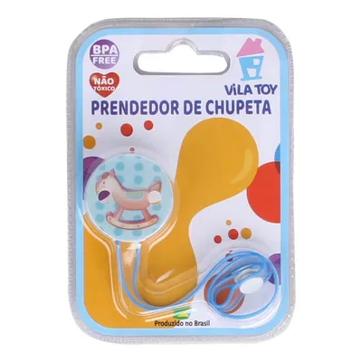 Prendedor De Chupeta Vila Toy Menino Prendedor De Chupeta Vila Toy Menino