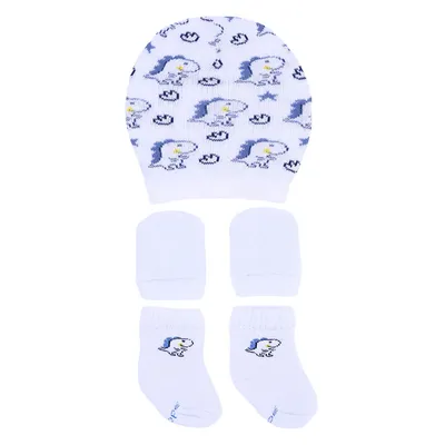 Kit Enxoval Centopé Gorro + Luva + Meia Cor 1 Kit Enxoval Centopé Gorro + Luva + Meia Cor 1