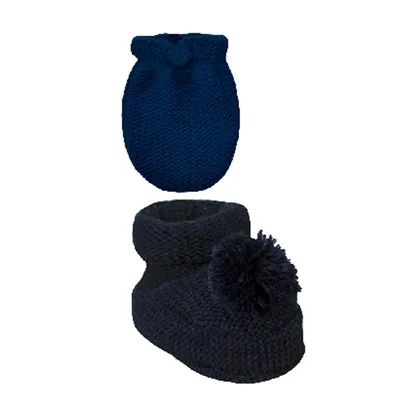 Kit Enxoval Everly Tricot Pompom - 2 Peças Kit Enxoval Everly Tricot Pompom - 2 Peças