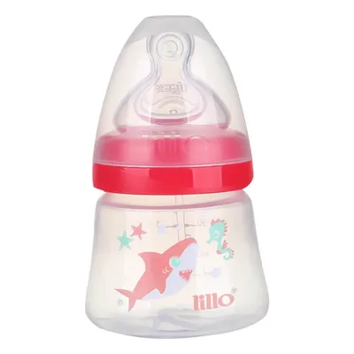 Mamadeira Lillo Smart Bico De Silicone Fluxo Médio 120ml Rosa