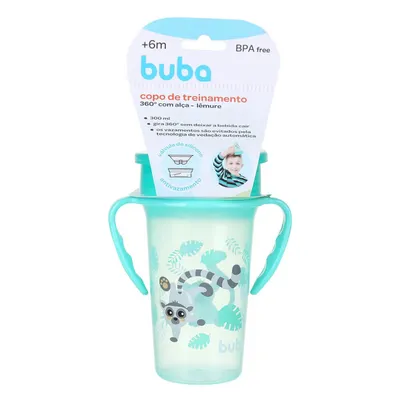 Copo Buba 360°Com Alça Lemori Azul Menino Copo Buba 360°Com Alça Lemori Azul Menino