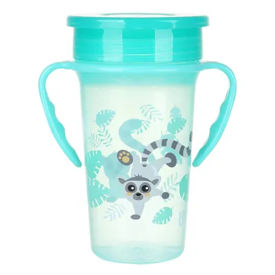 Copo Buba 360°Com Alça Lemori Azul Menino Copo Buba 360°Com Alça Lemori Azul Menino