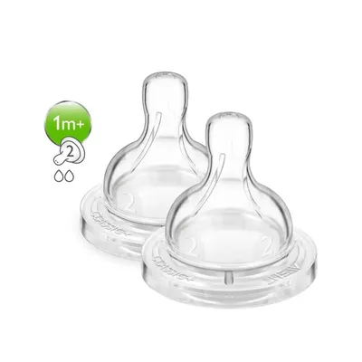 Bico De Mamadeira Clássica N2 Com 02 Unidades