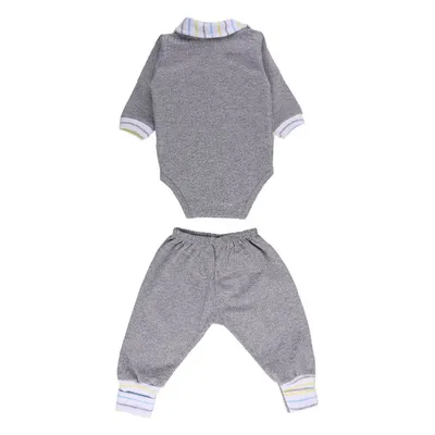 Pagão Dayane Baby Estampa Listras - 03 Peças