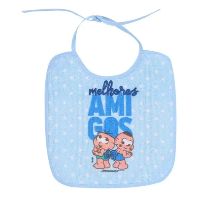 Babador Incomfral Turma Da Mônica Baby Com 03 Peças Cebolinha