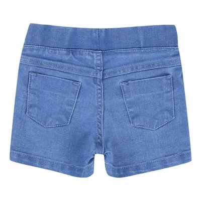 Short Jeans Din Don Com Lycra Com Termocolante E Bolso Short Jeans Din Don Com Lycra Com Termocolante E Bolso