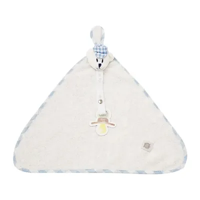 Naninha Zip Blanket Atoalhado Jeans Azul Claro Naninha Zip Blanket Atoalhado Jeans Azul Claro