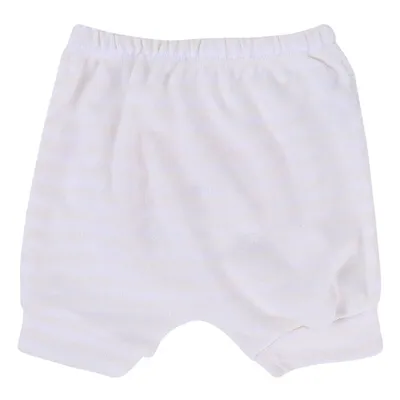 Kit Short Smoby Baby Com 03 Peças Malha Listrada Bordado Bumbum