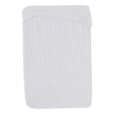 Lençol Din Don Para Berço Em Malha Ursinho 155x90 Cinza Lençol Din Don Para Berço Em Malha Ursinho 155x90 Cinza