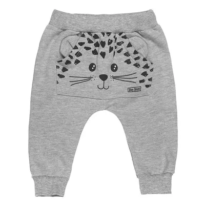 Calça Bebê Livy Estampa Bolso Tigre Menino