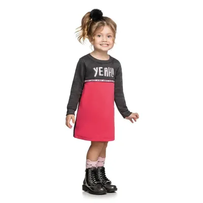 Vestido Infantil Kely Kety Em Moletom Felpado Manga Longa Vestido Infantil Kely Kety Em Moletom Felpado Manga Longa