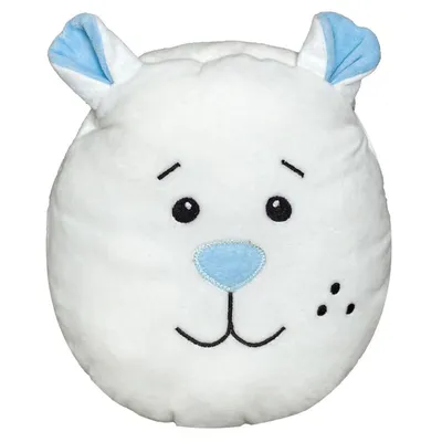 Almofada De Braço ZIP Com Manta Urso Azul