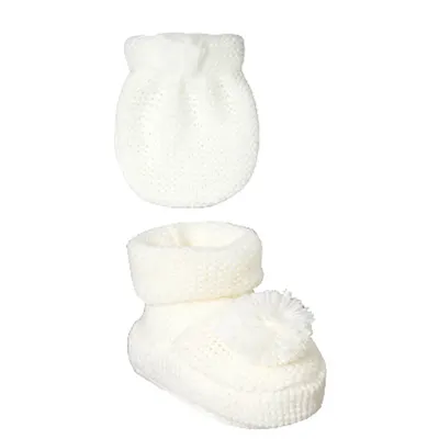 Kit Enxoval Everly Tricot Pompom - 2 Peças Kit Enxoval Everly Tricot Pompom - 2 Peças