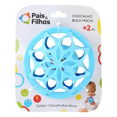 Chocalho Bola Macia Pais e Filhos Sortido Chocalho Bola Macia Pais e Filhos Sortido