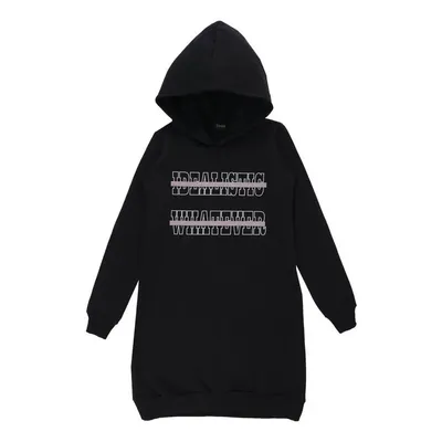 Vestido Juvenil Pami Em Moletom Com Capuz Vestido Juvenil Pami Em Moletom Com Capuz