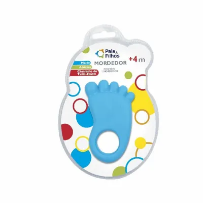 Mordedor Pais E Filhos Pézinho Azul Mordedor Pais E Filhos Pézinho Azul