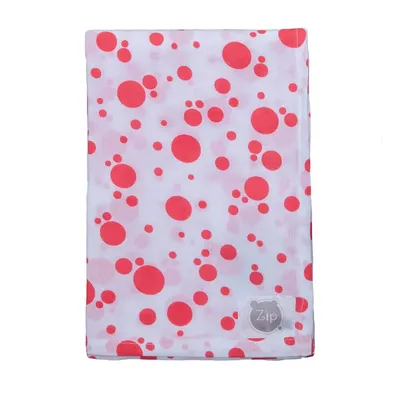 Cueiro Swaddle Blanket Zip Estampa Bolas