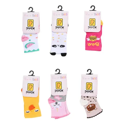 Kit Meia Duck Sortido Com 06 Peças