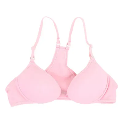 Sutiã Nadador Graça Menina Com Bojo Liso Colorido