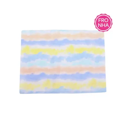 Fronha Minasrey Mini Herdeiros Estampado Be Happy Azul 28x40 Fronha Minasrey Mini Herdeiros Estampado Be Happy Azul 28x40