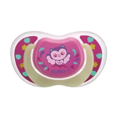 Chupeta Kuka Lumina Ortodôntica Tamanho 2 Rosa Chupeta Kuka Lumina Ortodôntica Tamanho 2 Rosa